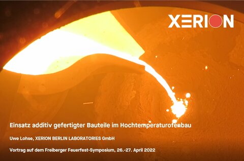 XERION at 4. Freiberger Feuerfest-Symposium 2022 (25 to 27 april 2022)